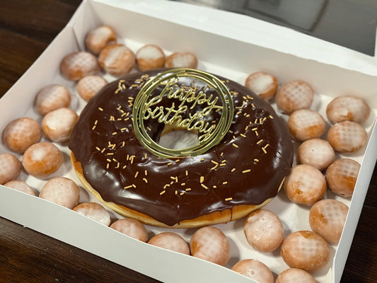 Happy Birthday Donut Box